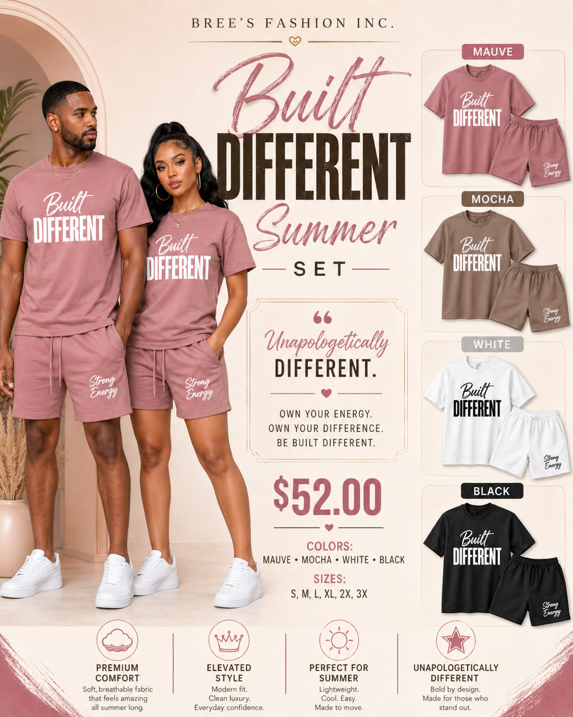 Built Different Summer Set