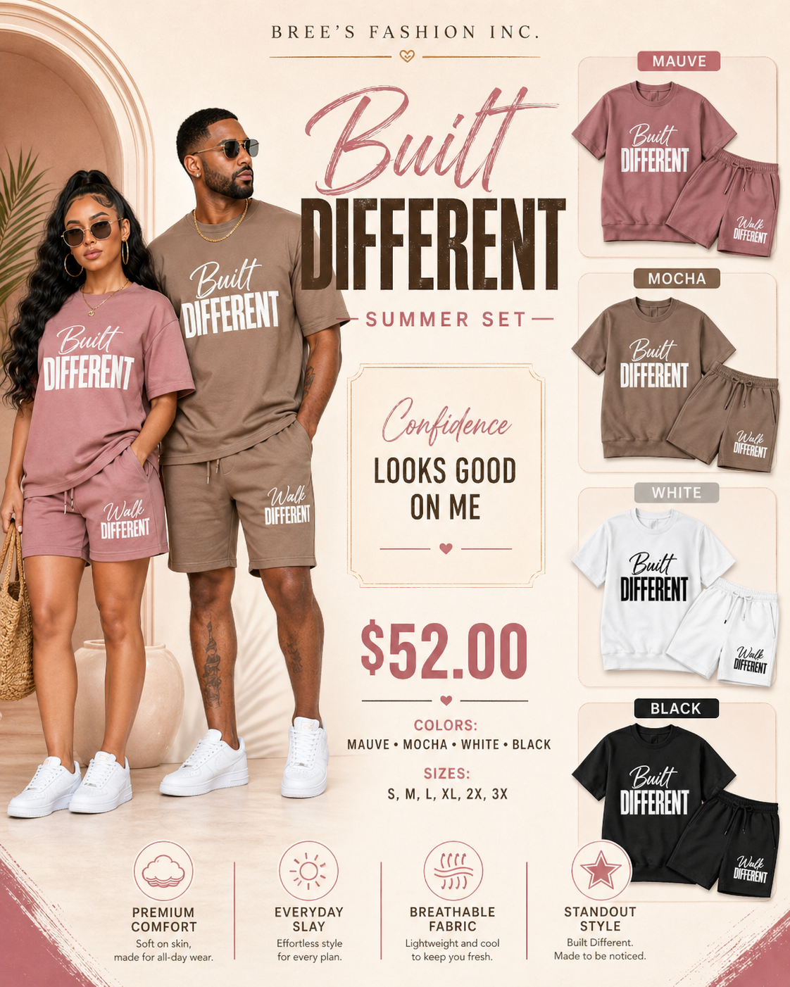 Built Different Summer Set