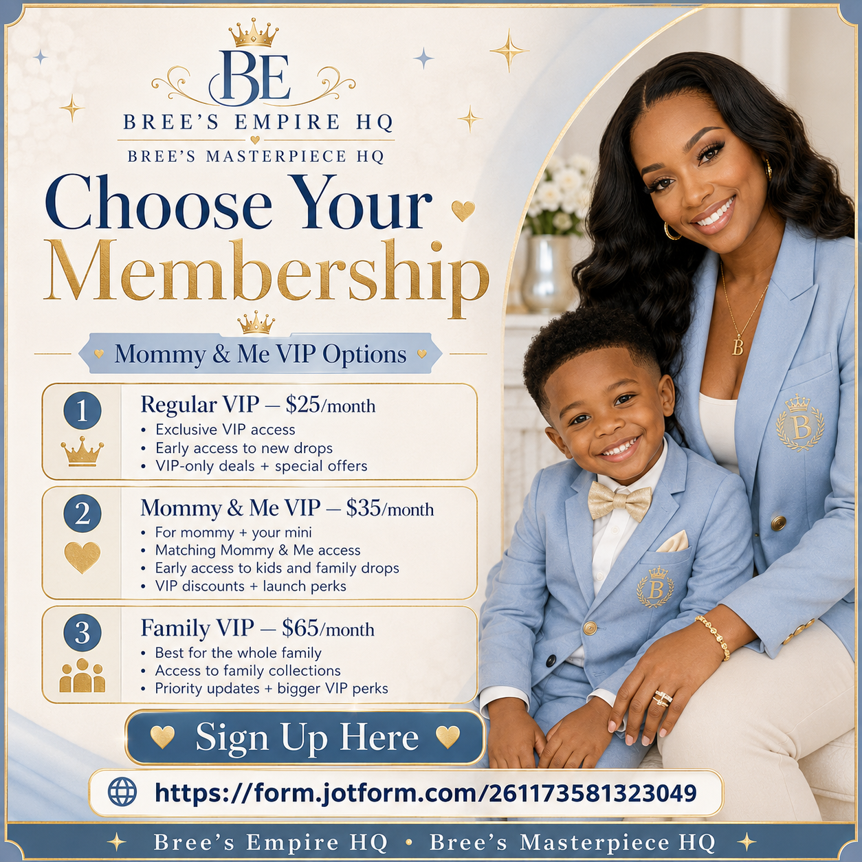 Mini Boss Mommy & Me Boy Summer Set — Mini