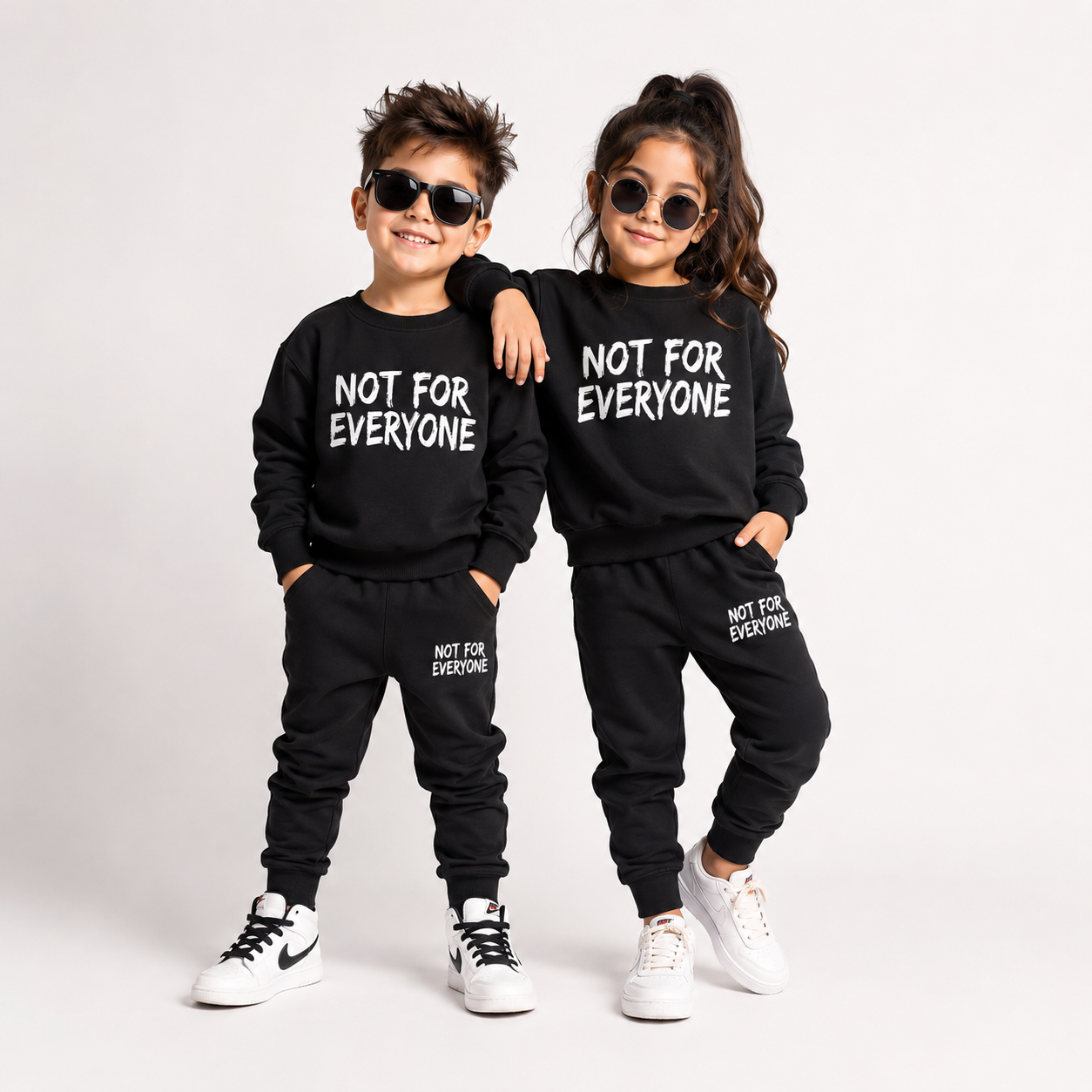 “Not For Everyone” Kids Matching Set – Dark Edition