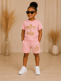 Pretty & Paid Shorts Set