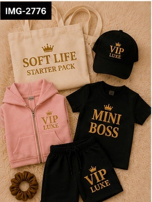 👑 Pretty & Paid Shorts Set