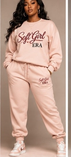 Soft Girl Era Lounge Set